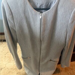 Zara Light Gray Women's Blazer